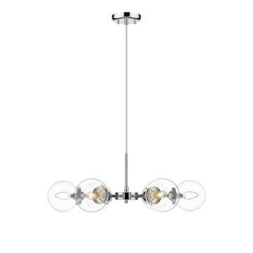 Monroe 48 Wide Chrome and Crystal 2-Tier Oval LED Chandelier - #78K89