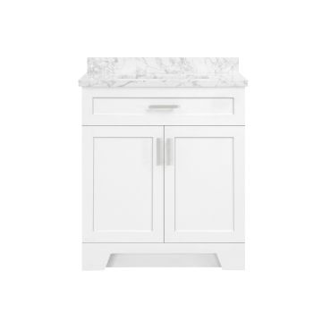 Darcy 30 in. Sink Bathroom in Pure White
