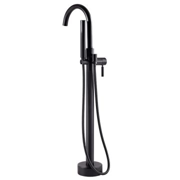 Ciara Freestanding Faucet 6 in. in  Black