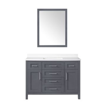 Tahoe 48 in Dark Charcoal with Mirror included