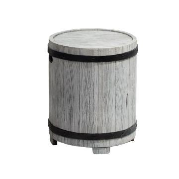 Barrel Table Grey
