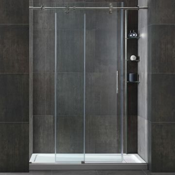 Madison 60 Satin Shower Door