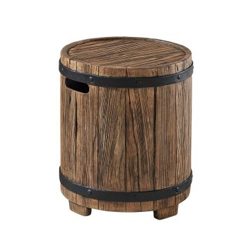 Barrel Table Wood